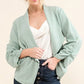 And The Why Stretch Non-Wrinkled Basic Open-Front Blazer - Farnelli
