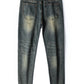 Men's Distressed Slim Fit Jeans - Farnelli