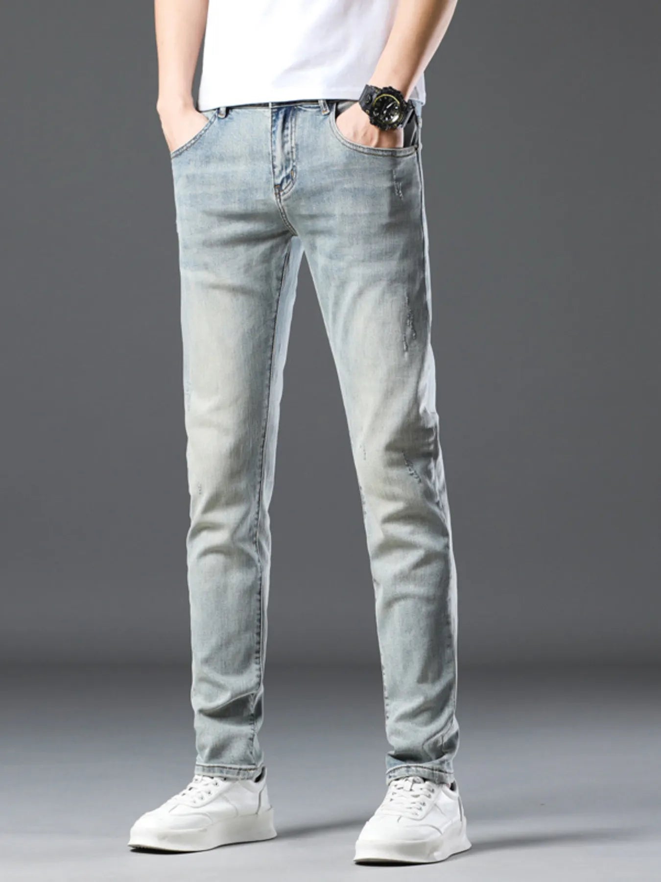 Men's Wash Slim Fit Jeans - Farnelli