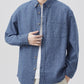 Men's Plus Size Button Up Long Sleeve Shirt - Farnelli