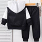 Children's Color Block Casual Hoodie & Pants Set - Farnelli