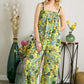 ADORA Elastic Detail Tropical Jumpsuit - Farnelli
