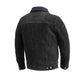 Luke Men's Faux Shearling Suede Trucker Jacket