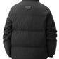 Men's Plus Size Textured Puffer Jacket with Pockets - Farnelli