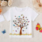 Children's Butterfly Tree Graphic Casual T-Shirt - Farnelli