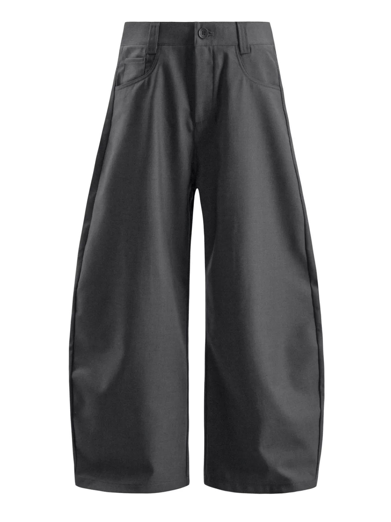 Men's Wide Leg High Waisted Pants - Farnelli