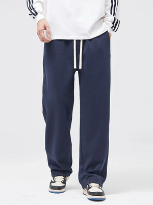 Men's Full Size Drawstring Casual Sweatpants Plus Size - Farnelli