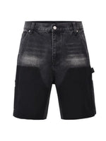 Men's Washed Cargo Denim Shorts - Farnelli