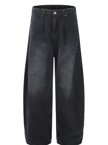 Men's Wide Leg Baggy Jeans - Farnelli