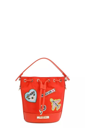 Nicole Lee USA Color Patch Bucket Bag - Farnelli