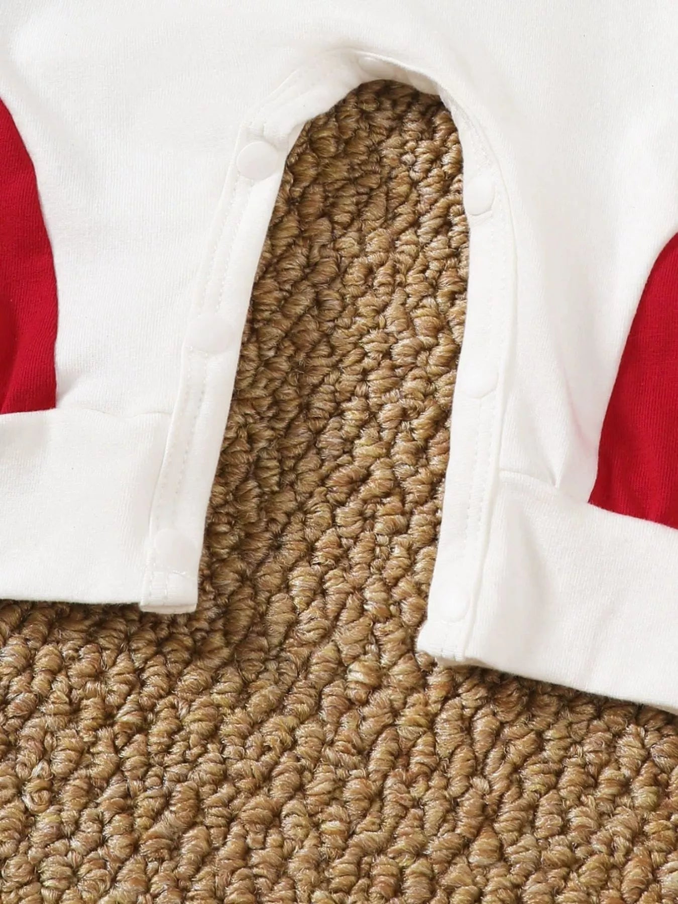 Children's 2-Piece Christmas-Themed Set with Jumpsuit and Santa Claus Hat - Farnelli
