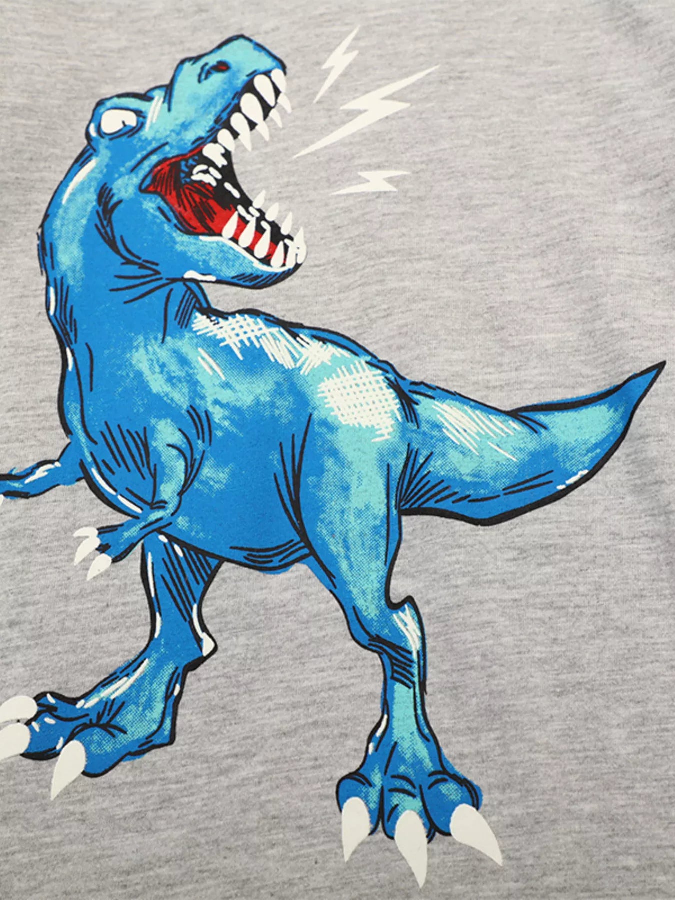 Children's Dinosaur Graphic Short Sleeve T-Shirt - Farnelli