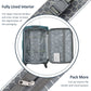 HouseOfZazla expandable softside luggage 3-piece set with spinner wheels in multiple colors