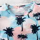 Children's Tropical Palm Tree Print Outfit Set - Farnelli
