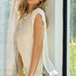BiBi Tied Open Side Detailed Knit Tank Top - Farnelli