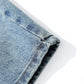 Men's Washed Wide Leg Denim Shorts - Farnelli