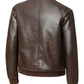 Men's Plus Size Zip Up Casual Leather Jacket - Farnelli
