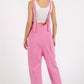 Mittoshop Mineral Wash Relaxed Fit Sleeveless Harem Jumpsuit - Farnelli