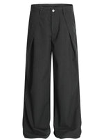 Men's Wide Leg Pinstripe Pants - Farnelli