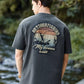 Men's Plus Size Outdoor Fishing Graphic Relaxed Fit T-Shirt - Farnelli