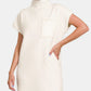 Zenana Short Sleeve Sweater Mini Dress - Farnelli