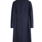 Men's Plus Size Double-Breasted Long Wool Coat - Farnelli