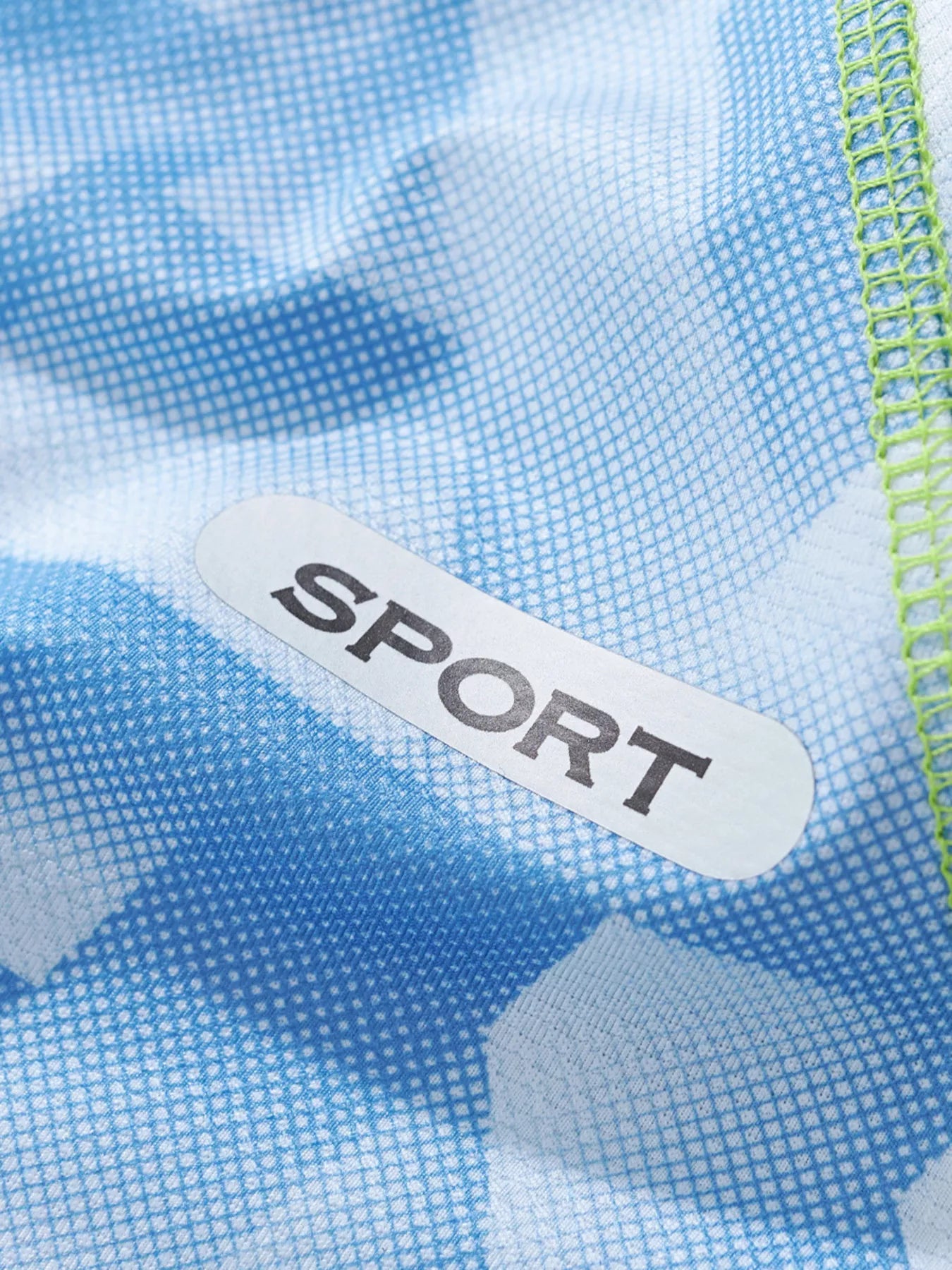 Children's Geometric Print Quick Dry Tee and Shorts Set - Farnelli