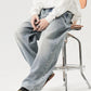 Men's Vintage Wash Wide Leg Jeans - Farnelli