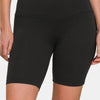 Zenana High Waist Active Shorts - Black