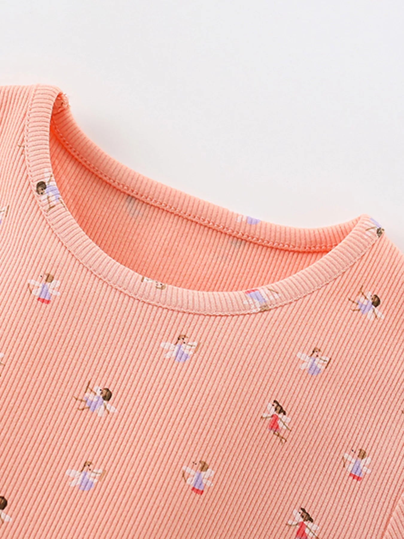 Children's Printed Tulle Layered Dress - Farnelli