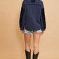 Umgee Open Front Cardigan with Front Pockets - Farnelli