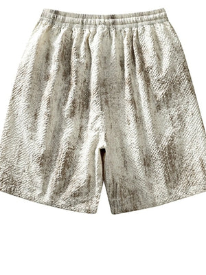 Men's Plus Size Drawstring Shorts with Pockets - Farnelli