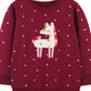 Children's Unicorn Round Neck Sweatshirt - Farnelli