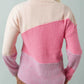 VERY J Color Block Long Sleeve Sweater - Farnelli