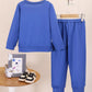 Children's Graphic Long Sleeve Top and Pants Set - Farnelli