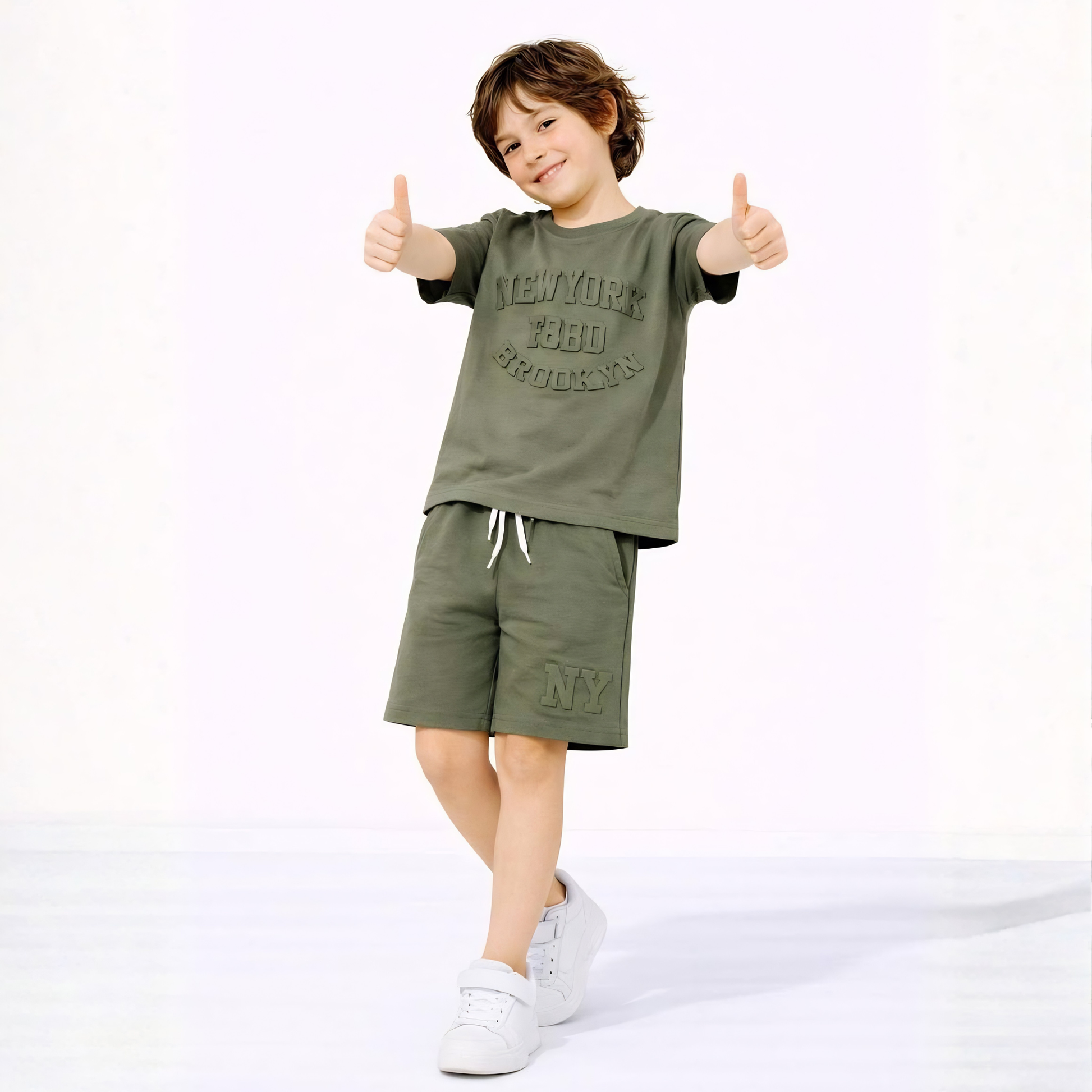 Downtown Boy Shorts Set-3