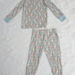 Bunny Bamboo Pajamas for Kids – Two Piece Set