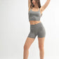 MONO B Venice Cloud Light Crisscross Sports Bra - Farnelli