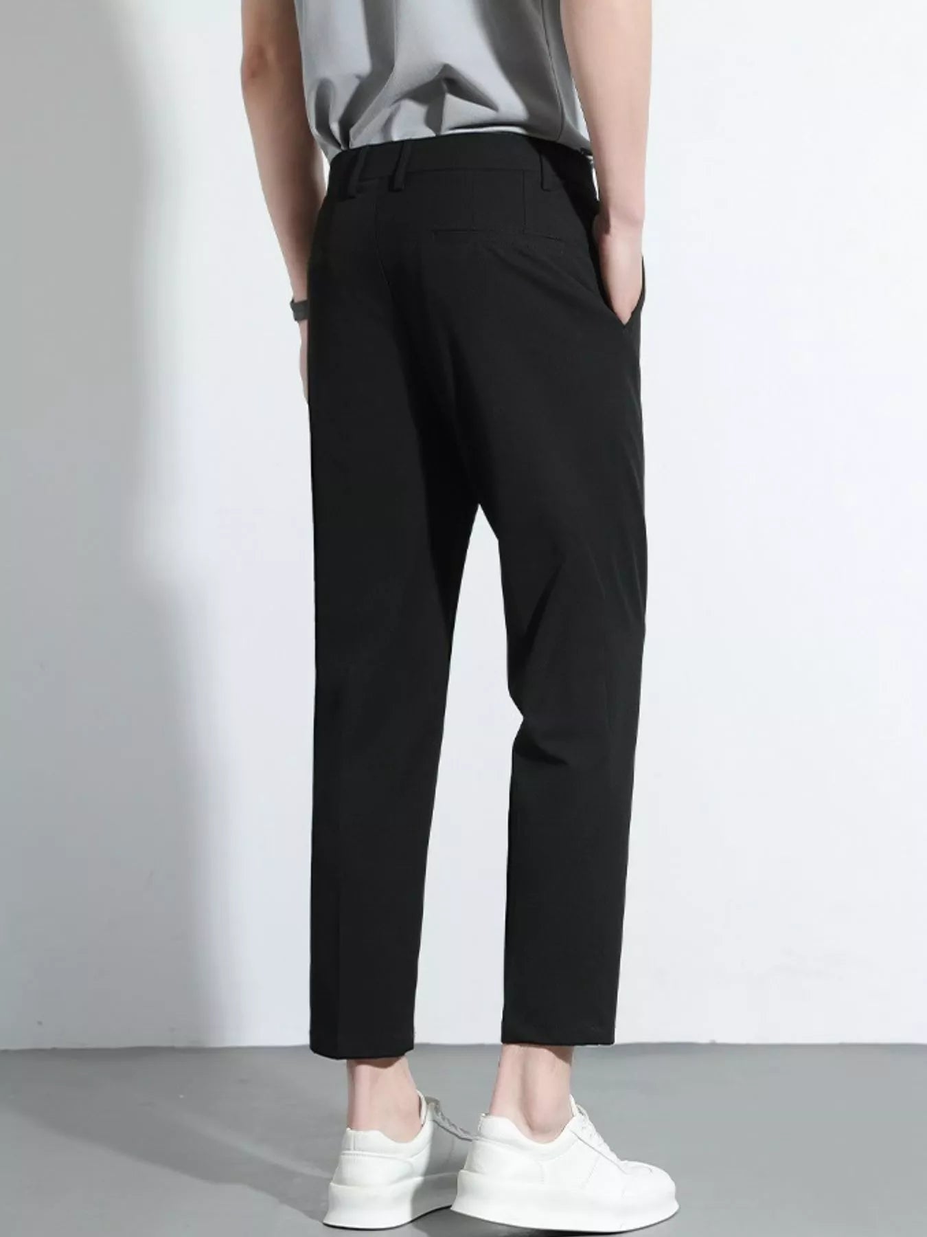 Men's Slim Fit Cropped Pants - Farnelli