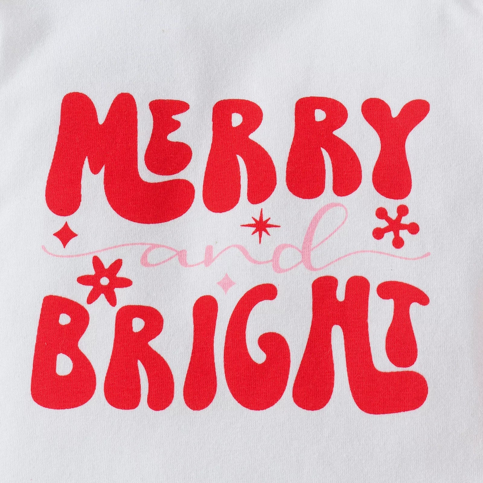 Children's Christmas Print 3 Piece Outfit Set - Farnelli
