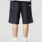 Men's Plus Size Drawstring Denim Shorts - Farnelli