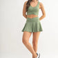 MONO B Ruched Front Active Tank - Farnelli