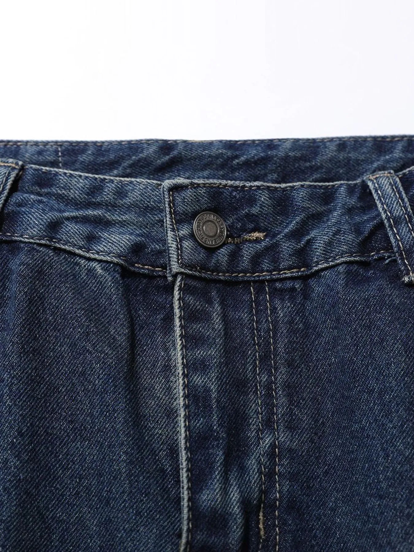 Men's Wide Leg Cargo Jeans - Farnelli