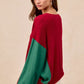 BiBi Christmas Theme Tree Embroidered Sweater - Farnelli