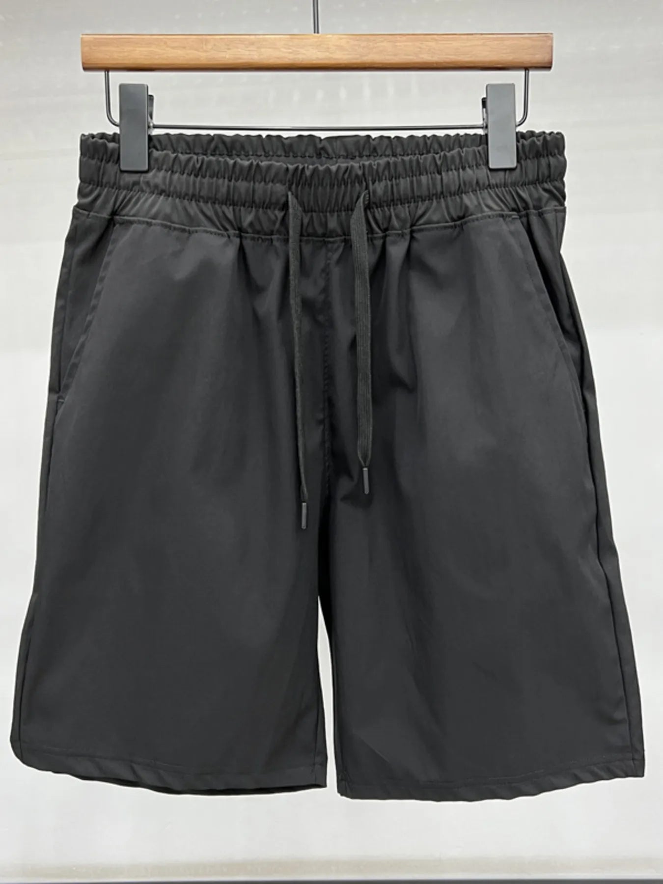 Men's Plus Size Drawstring Shorts with Pockets - Farnelli