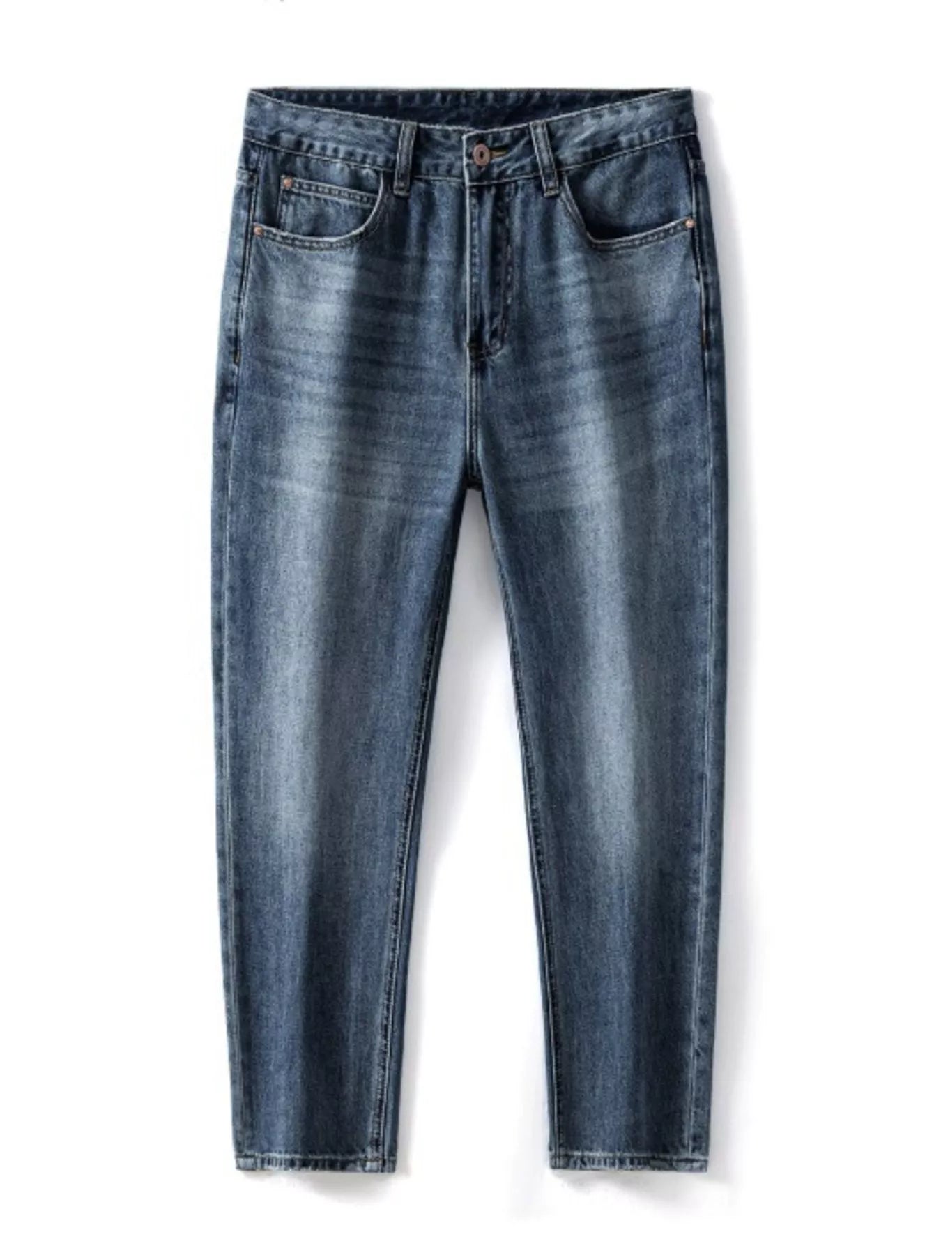 Men's Relaxed Fit Wash Jeans - Farnelli