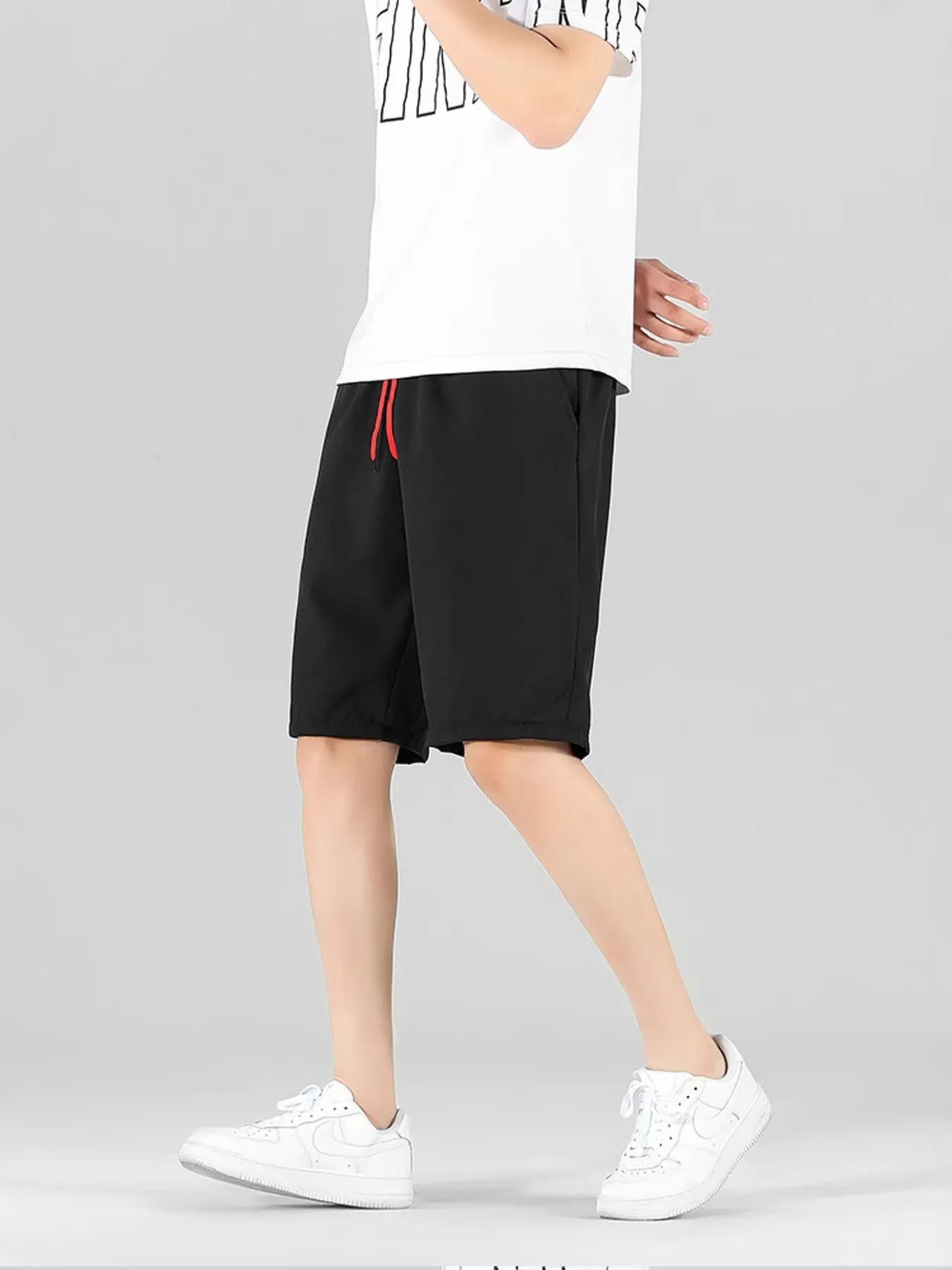 Men's Drawstring Shorts with Pockets - Farnelli