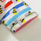 Children's Striped Bee Print Casual Dress - Farnelli