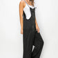 HYFVE Half Button Sleeveless Straight Jumpsuit - Farnelli