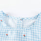 Children's Gingham Ruffle Sleeveless Dress - Farnelli